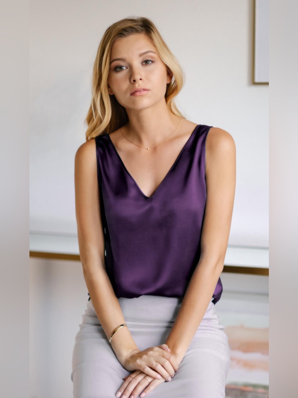 NWT Ravella Amalfi Silk Tank
